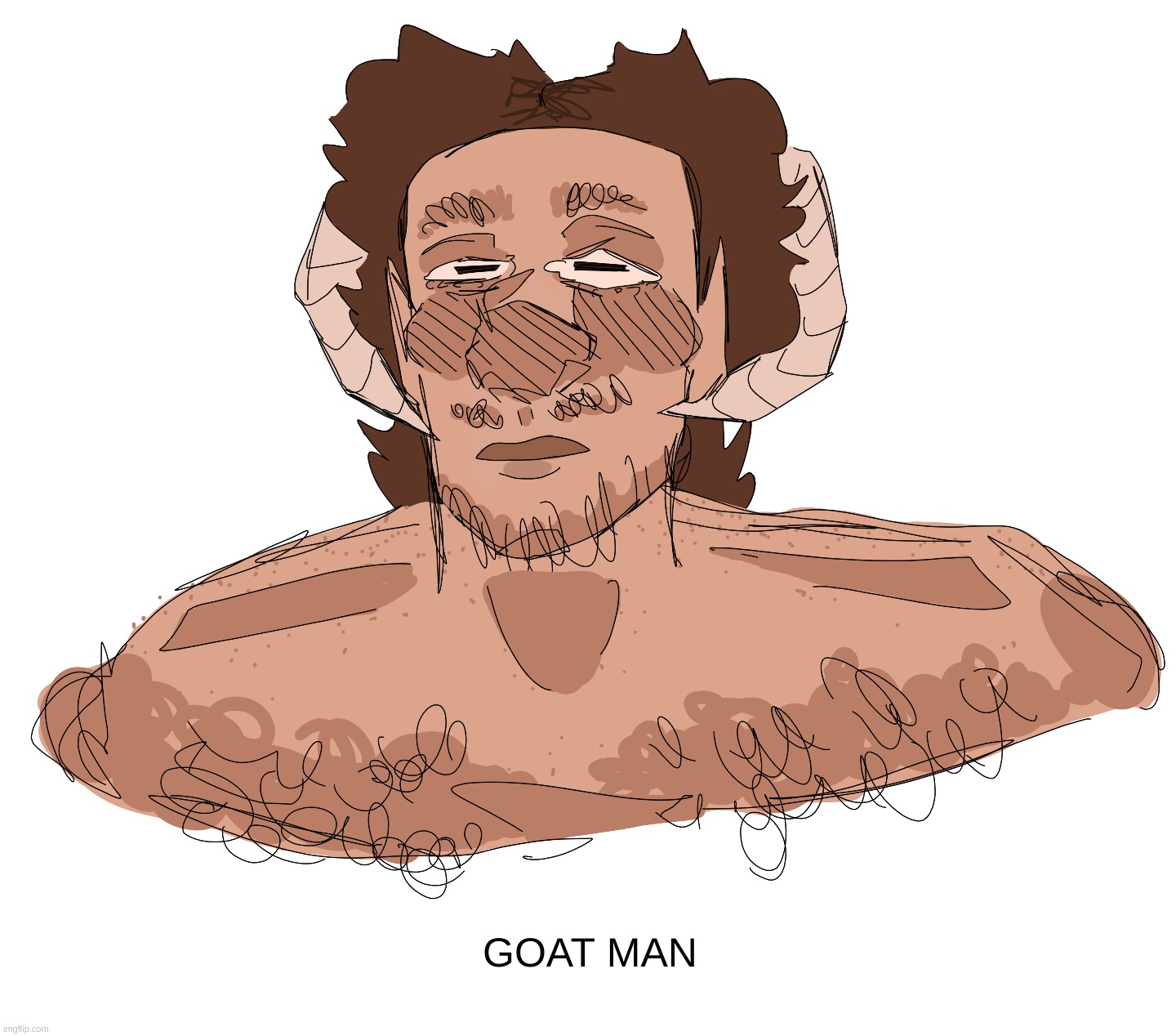 his name is Larry | GOAT MAN | made w/ Imgflip meme maker