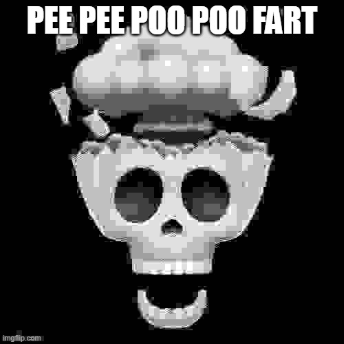 Surly lore | PEE PEE POO POO FART | image tagged in man i'm dead | made w/ Imgflip meme maker