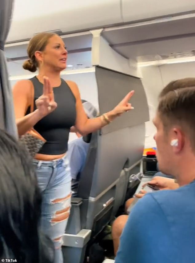 Crazy plane lady Blank Meme Template