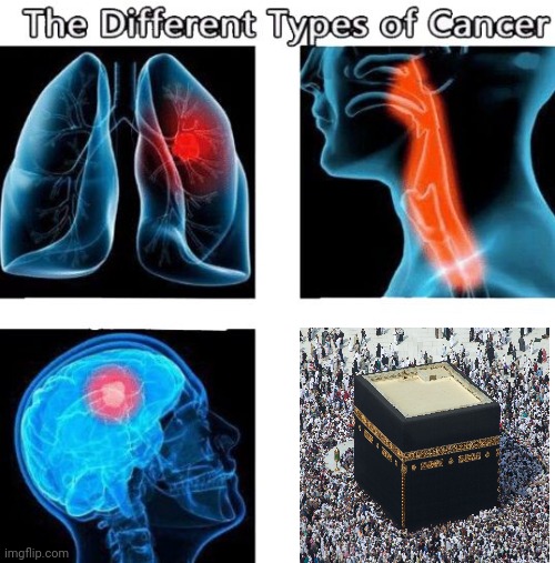 Types of Cancer | image tagged in types of cancer | made w/ Imgflip meme maker