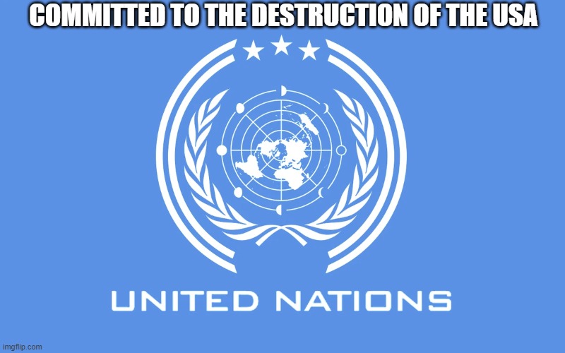 COMMITTED TO THE DESTRUCTION OF THE USA | made w/ Imgflip meme maker