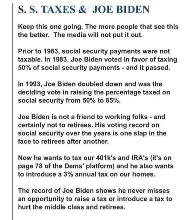 Joe Biden Social Security Evil Elderly Blank Meme Template