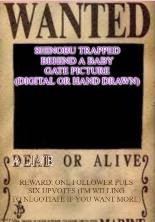 ya know shinobu? from demon slayer | image tagged in shinobu trapped behind baby gate poster | made w/ Imgflip meme maker