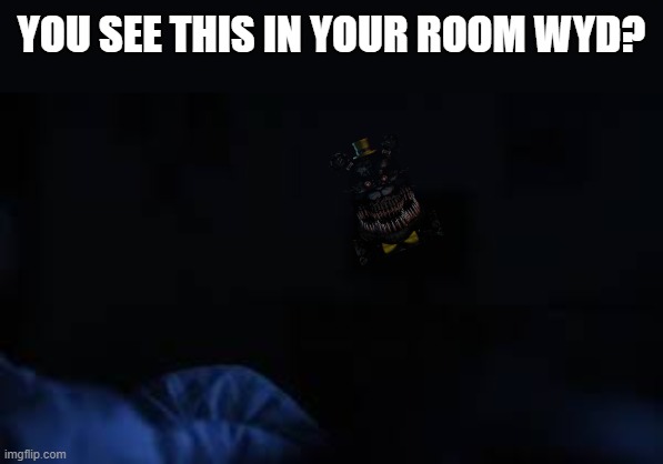 YOU SEE THIS IN YOUR ROOM WYD? | made w/ Imgflip meme maker