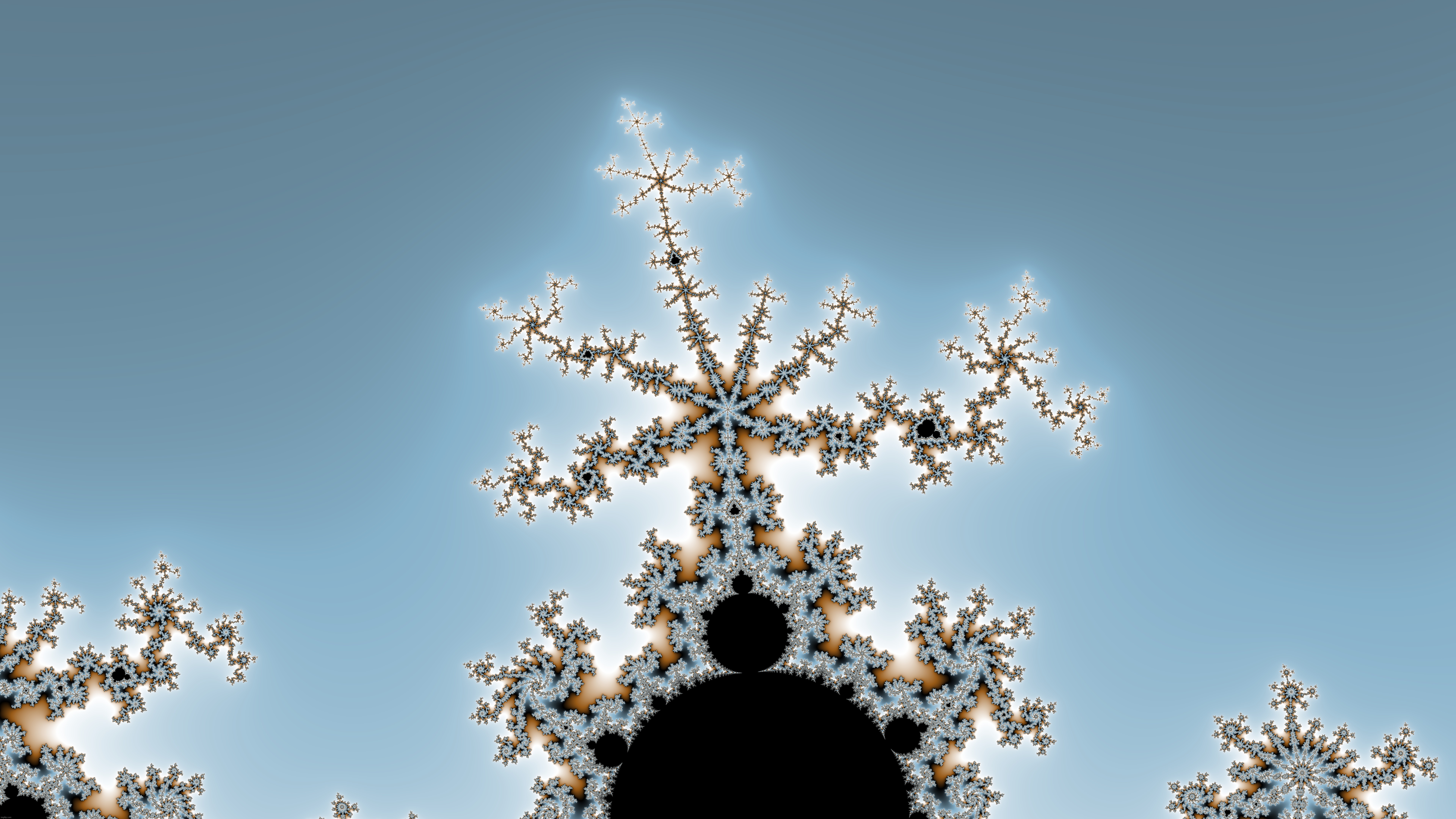 "Epta Spielra" - First fractal render I did around 8 months ago as of posting. | made w/ Imgflip meme maker