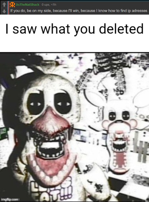 I know how to find this ratio | image tagged in i saw what you deleted | made w/ Imgflip meme maker