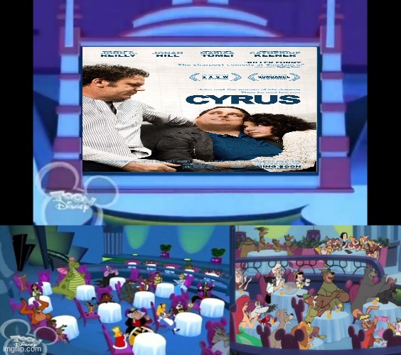house of mouse guest watching cyrus | image tagged in house of mouse guest watching blank meme,2010s movies,searchlight pictures | made w/ Imgflip meme maker