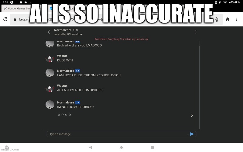 AI IS SO INACCURATE | made w/ Imgflip meme maker