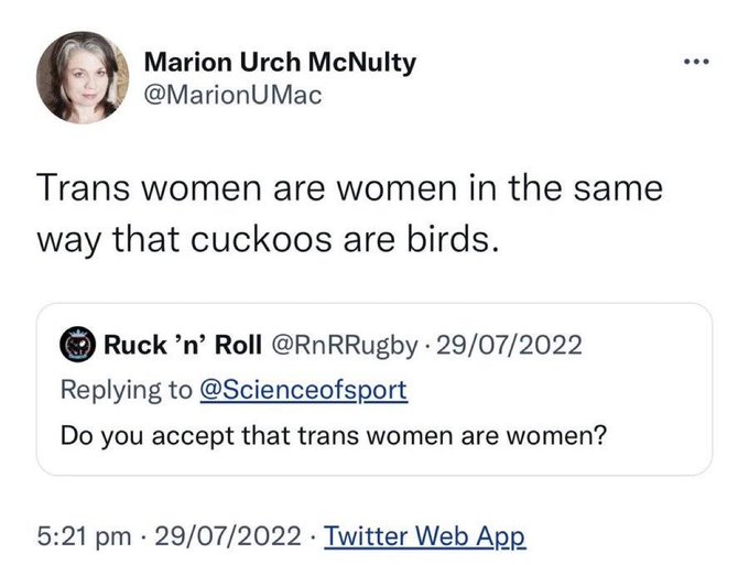 Like Cuckoos are Birds Blank Meme Template
