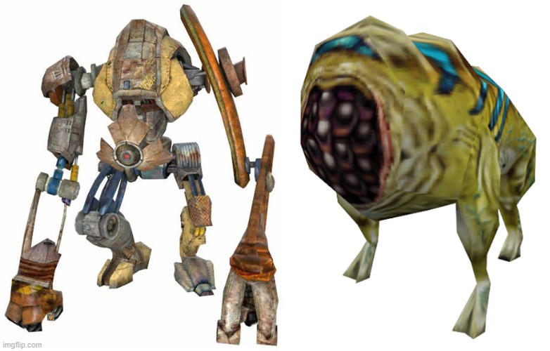which Half-Life Dog is better - Imgflip