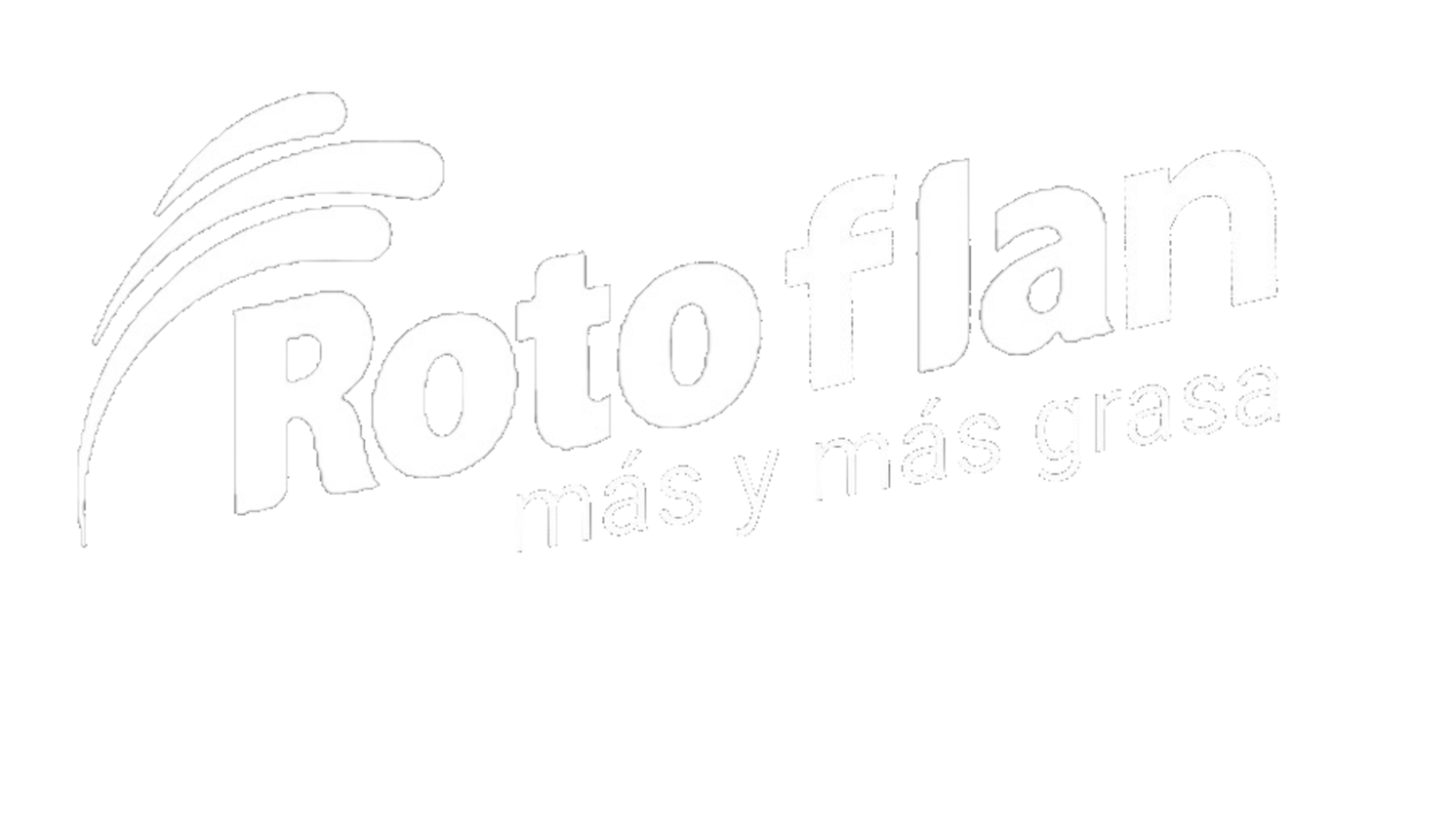 High Quality Rotoflan logo COMPLETO BLANCO Blank Meme Template