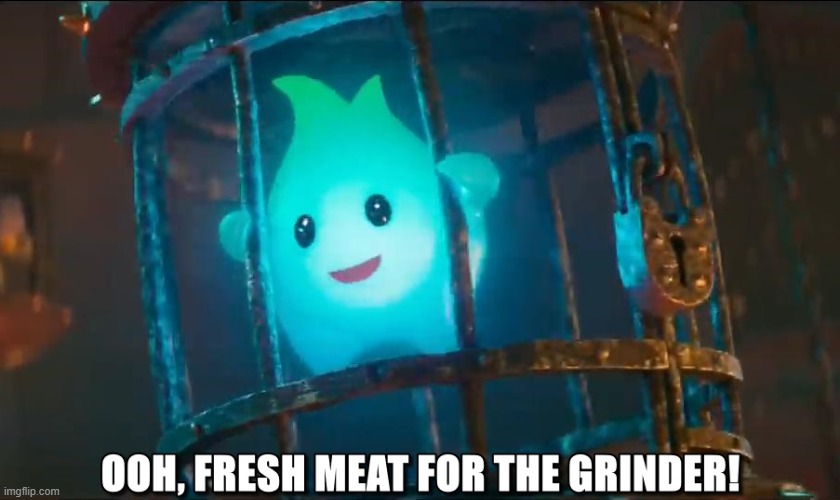 Fresh Meat for the Grinder | image tagged in fresh meat for the grinder | made w/ Imgflip meme maker