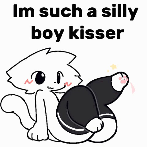 boy kisser Blank Meme Template