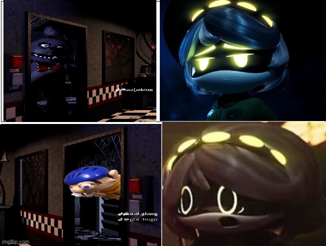 Spooky | image tagged in murder drones,fnaf,jeffy funny face | made w/ Imgflip meme maker