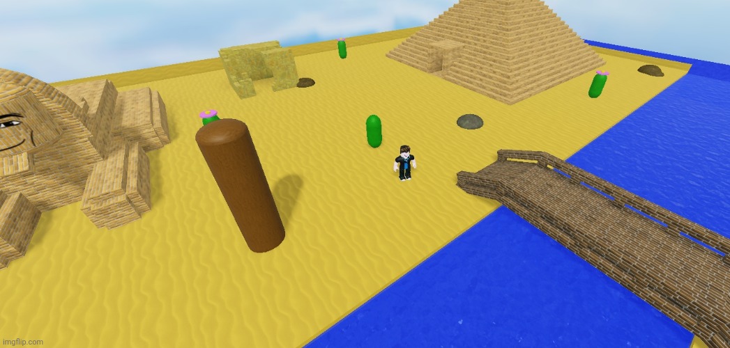 Image tagged in roblox,man face,egypt,sphinx,pharoah's curse - Imgflip