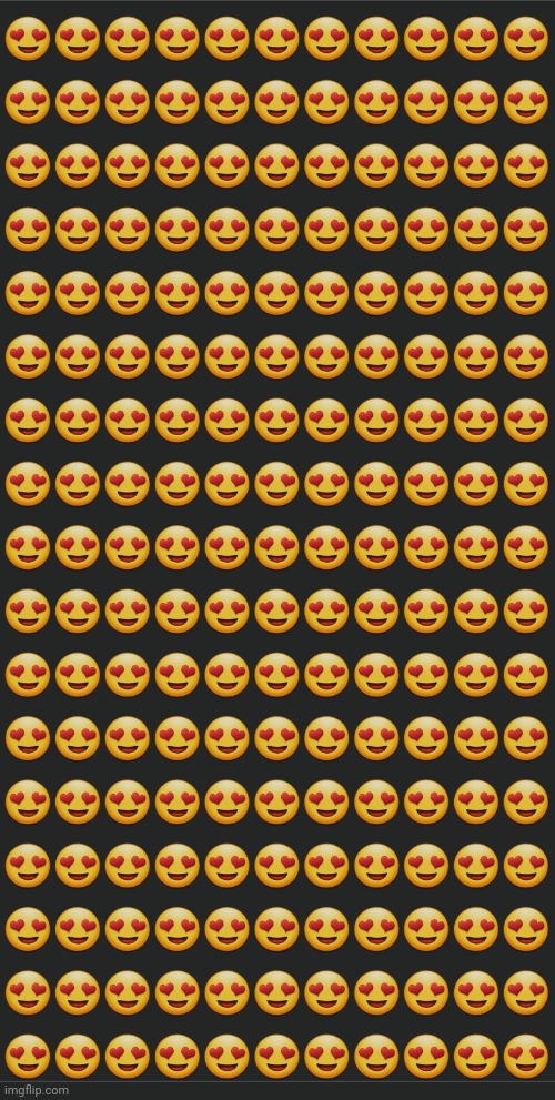 Love emoji overload | image tagged in emoji | made w/ Imgflip meme maker