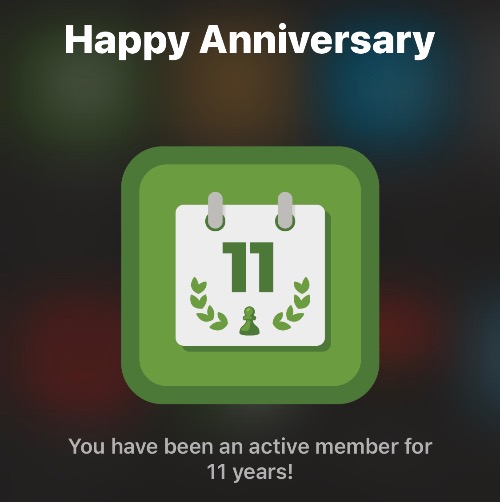 11 years on Chess.com | made w/ Imgflip meme maker