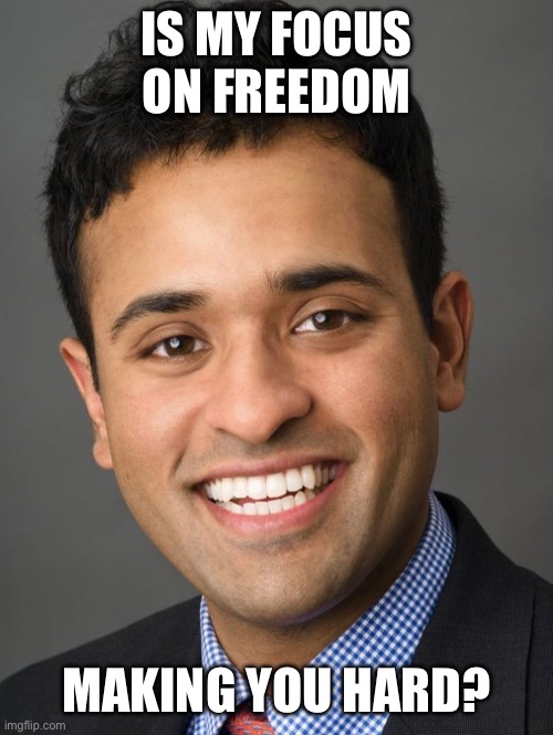 Desi Douchebag | IS MY FOCUS ON FREEDOM; MAKING YOU HARD? | image tagged in desi douchebag | made w/ Imgflip meme maker