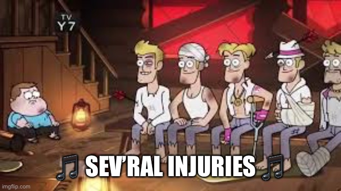 ? SEV’RAL INJURIES ? | made w/ Imgflip meme maker