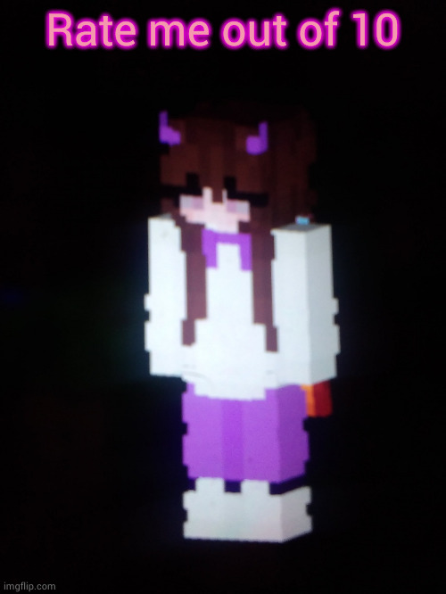 Scarfs Girl Minecraft skin | Rate me out of 10 | image tagged in scarfs girl minecraft skin | made w/ Imgflip meme maker