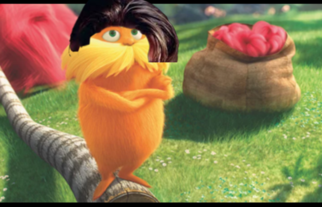 90s lorax Blank Meme Template