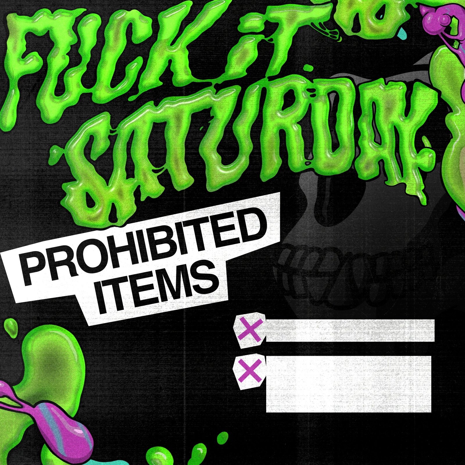 Fuck It Saturday Blank Meme Template