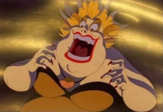 High Quality SSJ Ursula Blank Meme Template