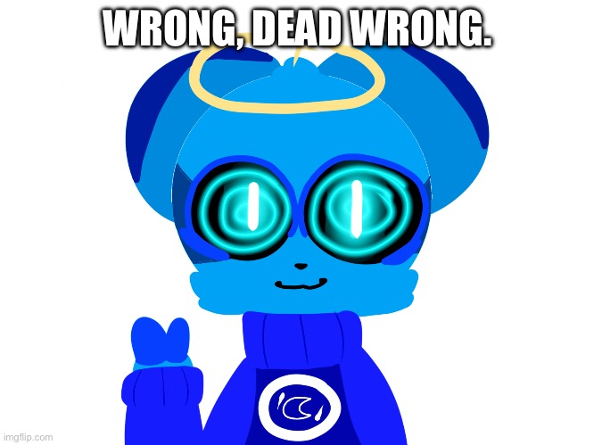 Sky (not badass) | WRONG, DEAD WRONG. | image tagged in sky not badass | made w/ Imgflip meme maker