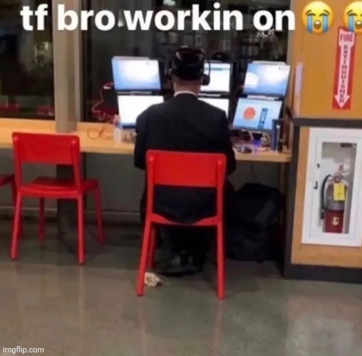 Bro playing fnaf | made w/ Imgflip meme maker