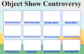 Object Show Controversy Blank Meme Template