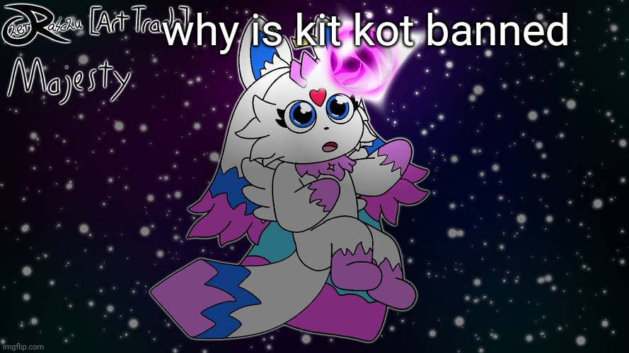 royal sylceon drawn by cherry tanker | why is kit kot banned | image tagged in royal sylceon drawn by cherry tanker | made w/ Imgflip meme maker
