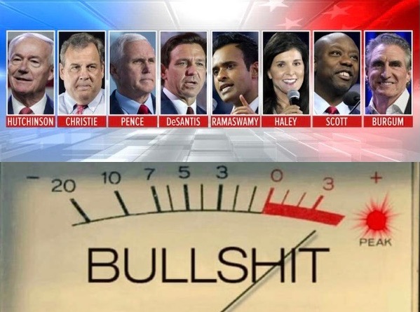 GOP Debate BS Blank Meme Template