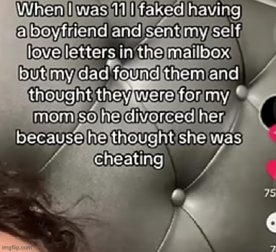 imagine it being true tho | image tagged in divorce,funny,boyfriend,love letter,love,what the heck | made w/ Imgflip meme maker