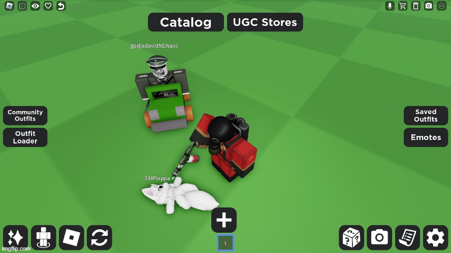 Making a avatar in catalog avatar creator (Roblox) 