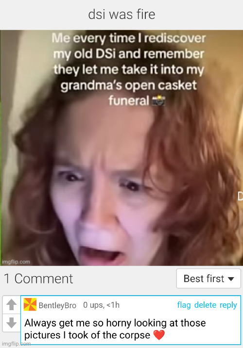 who tf would get horny from a corpse | image tagged in cursed,horny,comments,corpse,nintendo,wtf | made w/ Imgflip meme maker