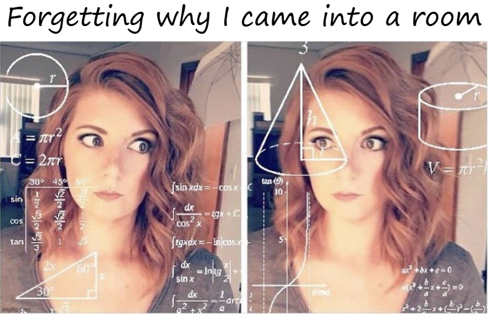 confused girl | Forgetting why I came into a room | image tagged in confused girl | made w/ Imgflip meme maker