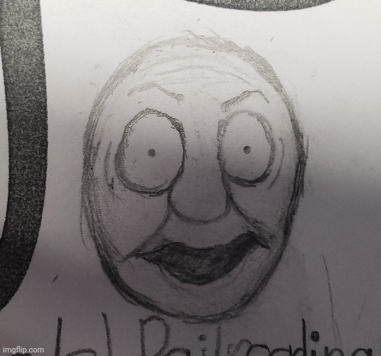 Got bored during class | image tagged in bored,class,thomas o face,drawing | made w/ Imgflip meme maker