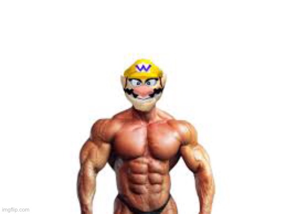 image tagged in wario,cursed | made w/ Imgflip meme maker