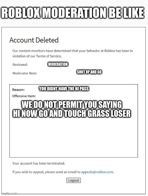 Roblox moderation getting exposed. You love to see it : r/ROBLOXBans