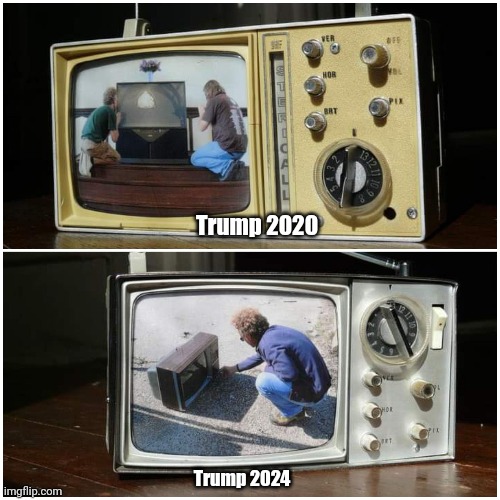 Old News of Tomorrow | Trump 2020; Trump 2024 | made w/ Imgflip meme maker