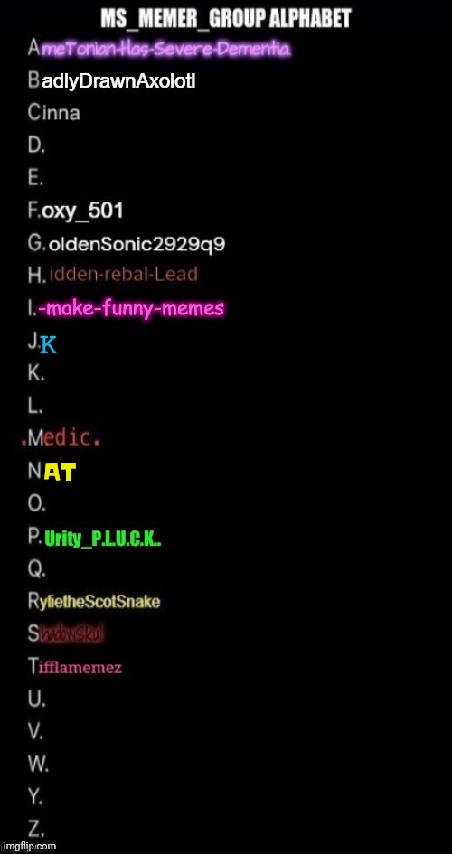 Nat | AT | made w/ Imgflip meme maker
