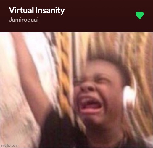 image tagged in crying headphone kid | made w/ Imgflip meme maker