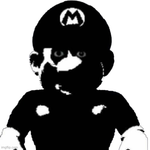 Cursed Mario | image tagged in cursed mario | made w/ Imgflip meme maker