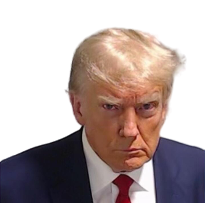 High Quality Trump mugshot Blank Meme Template