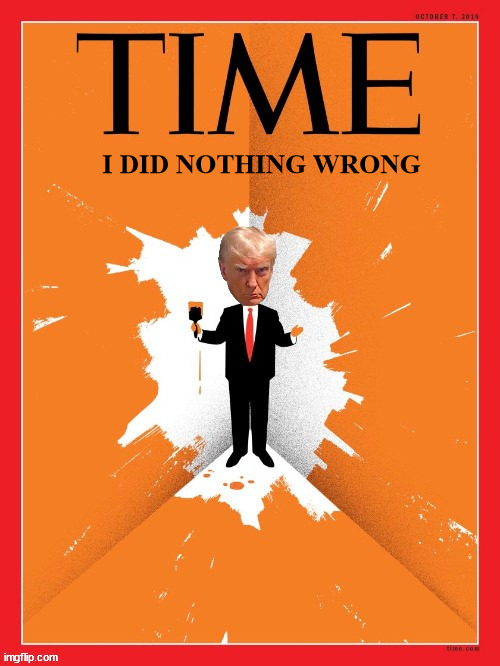 I did nothing wrong | I DID NOTHING WRONG | image tagged in donald trump,painted into a corner,inept criminal,idjit,i know the system better than anyone,maga | made w/ Imgflip meme maker