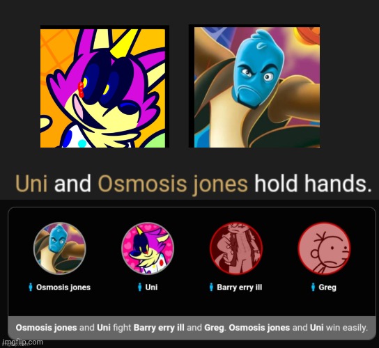 Remember when uni and ozzy were canonically gay according to brantsteele and another simulator? | made w/ Imgflip meme maker