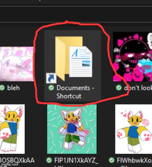 the homework folder was a joke