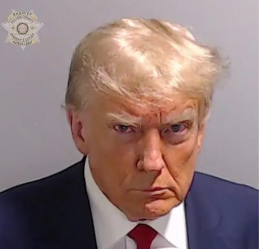 High Quality Trump mugshot Blank Meme Template