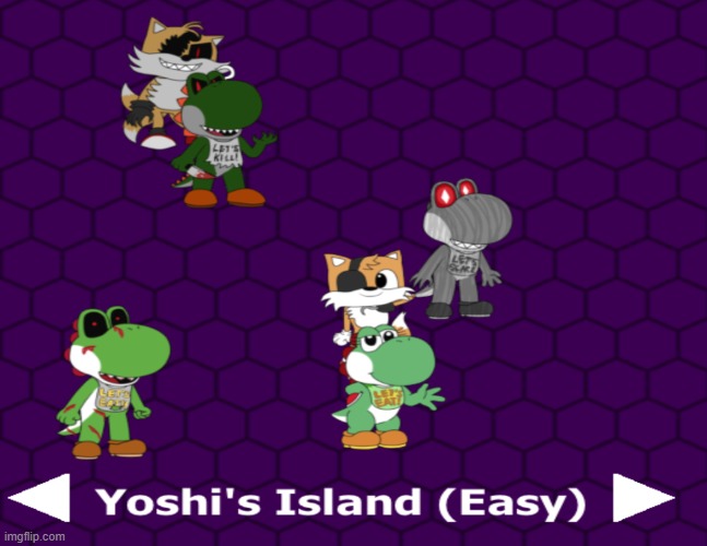 why the hell did they add 2 tails this is supposed to be a yoshi challenge | made w/ Imgflip meme maker