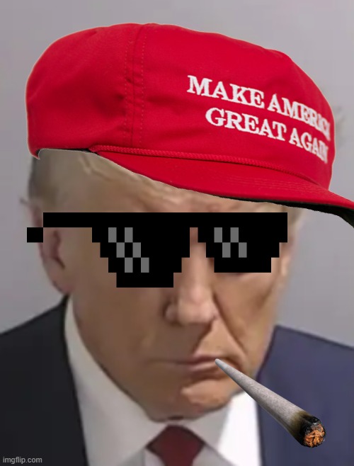 Free Trump | image tagged in maga,donald trump approves,thug life,mug shot | made w/ Imgflip meme maker